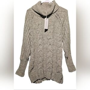 Anthropologie Moon & madison Heather Cowl Neck Sweater Medium Oversized PTP 27